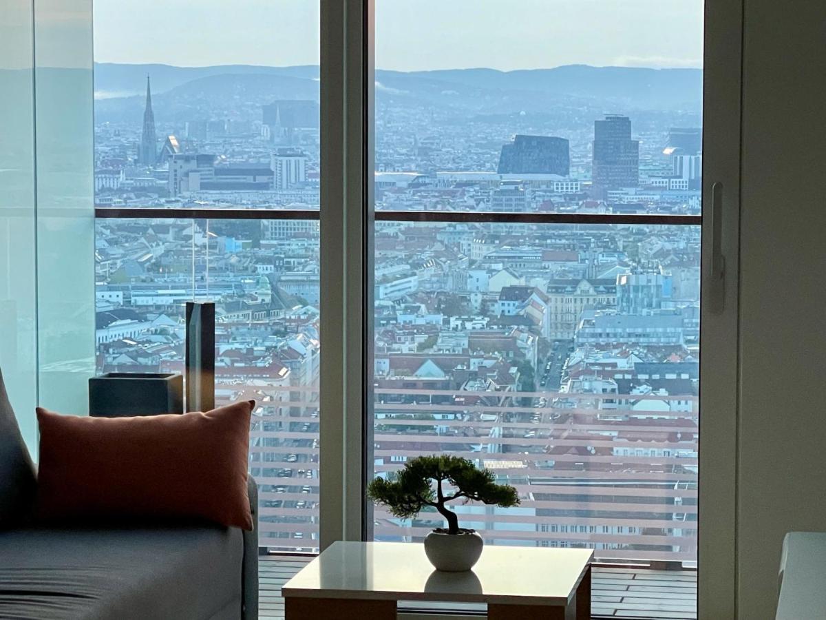 Triiiple Level 31 - Sonnenwohnen Apartment Mit Fantastischem Ausblick Und Parkplatz فيينا المظهر الخارجي الصورة