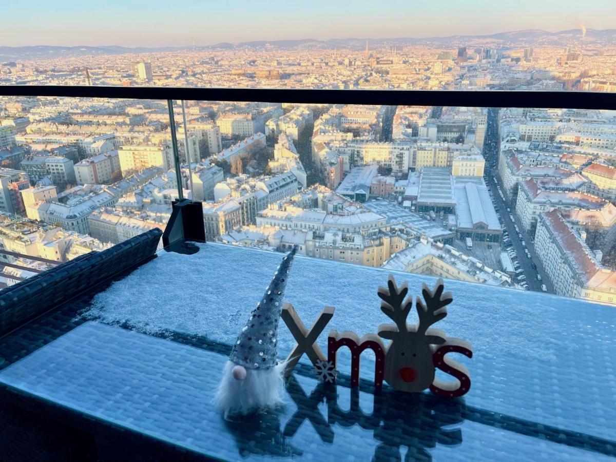 Triiiple Level 31 - Sonnenwohnen Apartment Mit Fantastischem Ausblick Und Parkplatz فيينا المظهر الخارجي الصورة