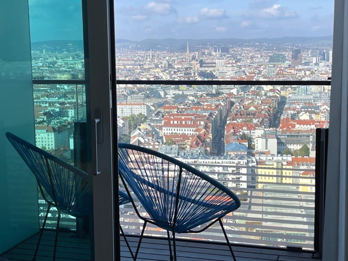 Triiiple Level 31 - Sonnenwohnen Apartment Mit Fantastischem Ausblick Und Parkplatz فيينا المظهر الخارجي الصورة